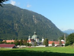 Wir verlassen Ettal.